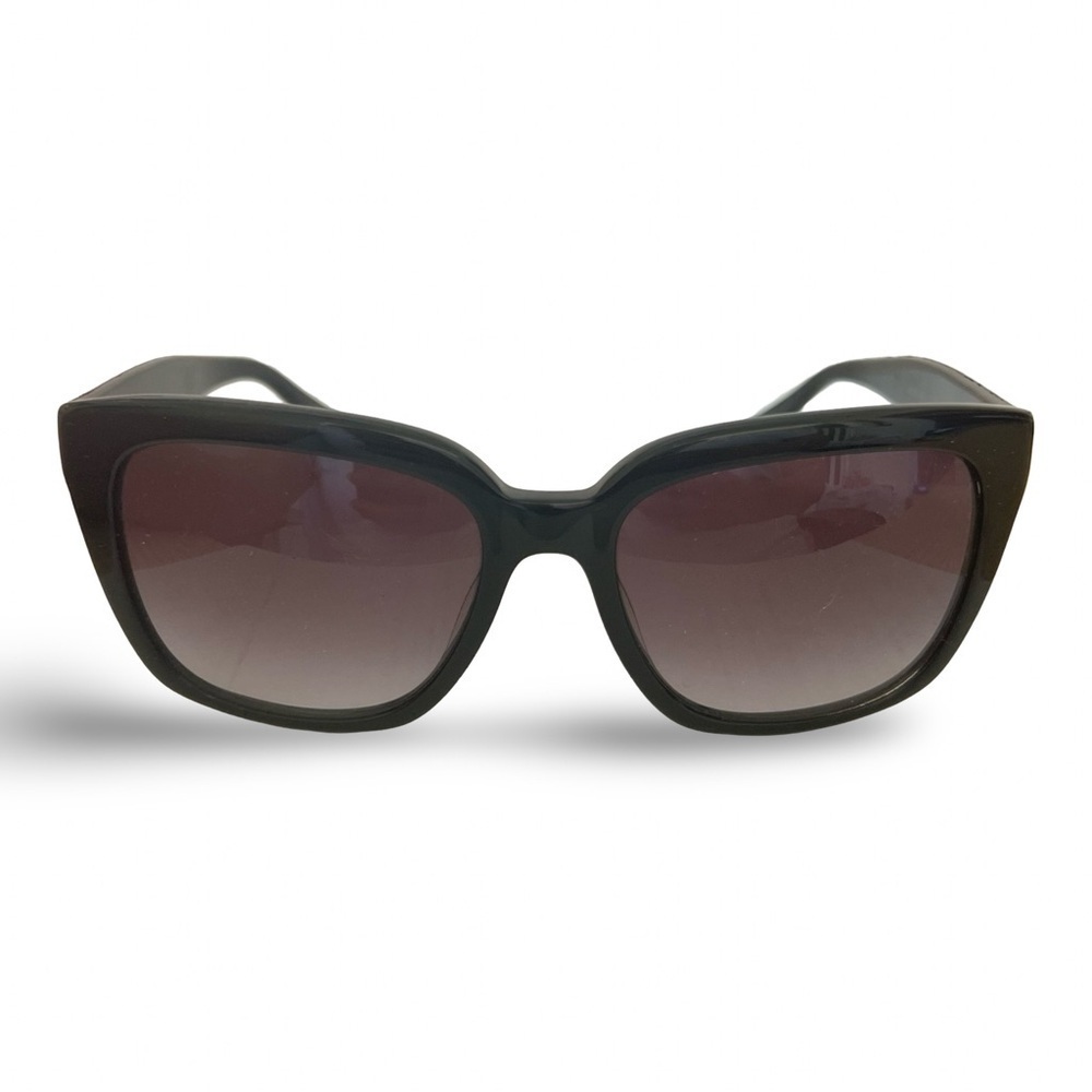 Vera Wang V437 Sunglasses Designer UV 100% Black Oversized Wayfarer Cat Eye